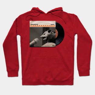 Opossum Greatest Hits Vintage Vinyl Hoodie